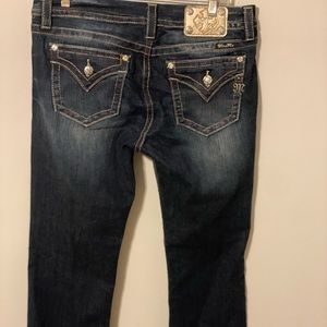 Miss Me Signature Boot Dark blue jeans size 33